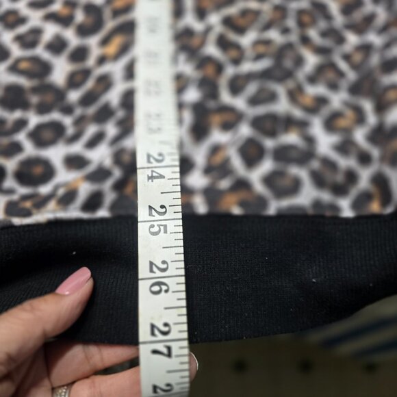 Cato Women's Collared Leopard Sweater - Picture 7 of 8